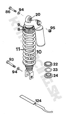 SHOCK ABSORBER LC4`94