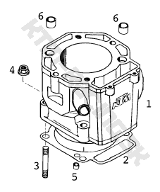 CYLINDER 400-640 LC4-E 2001